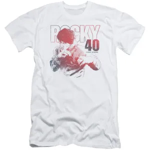 40 Years Strong Adult Slim Fit Slim Fit T-shirt