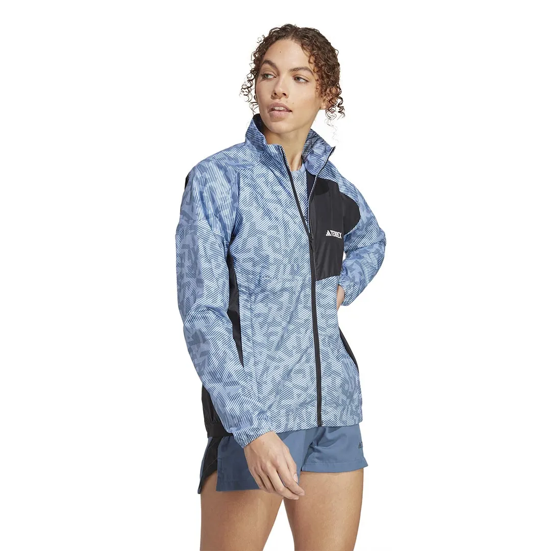 adidas - Women's Terrex Trail Running Windbreaker Jacket (HZ1320)