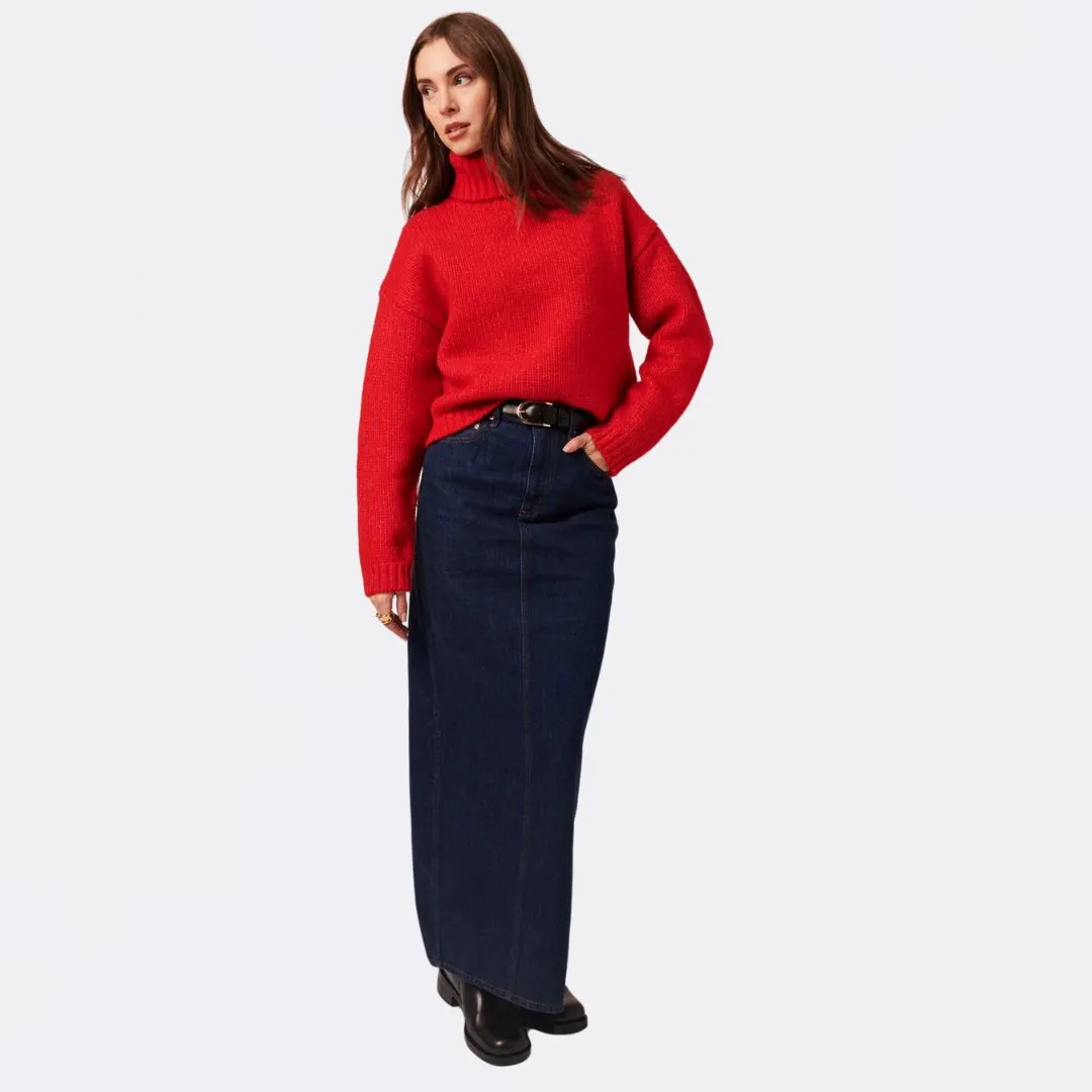 Amelie Turtleneck (Scarlet)