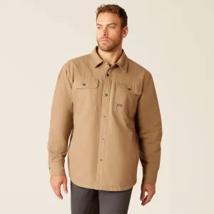 Ariat Men's Rebar Canvas Snap-Front Shirt Jacket