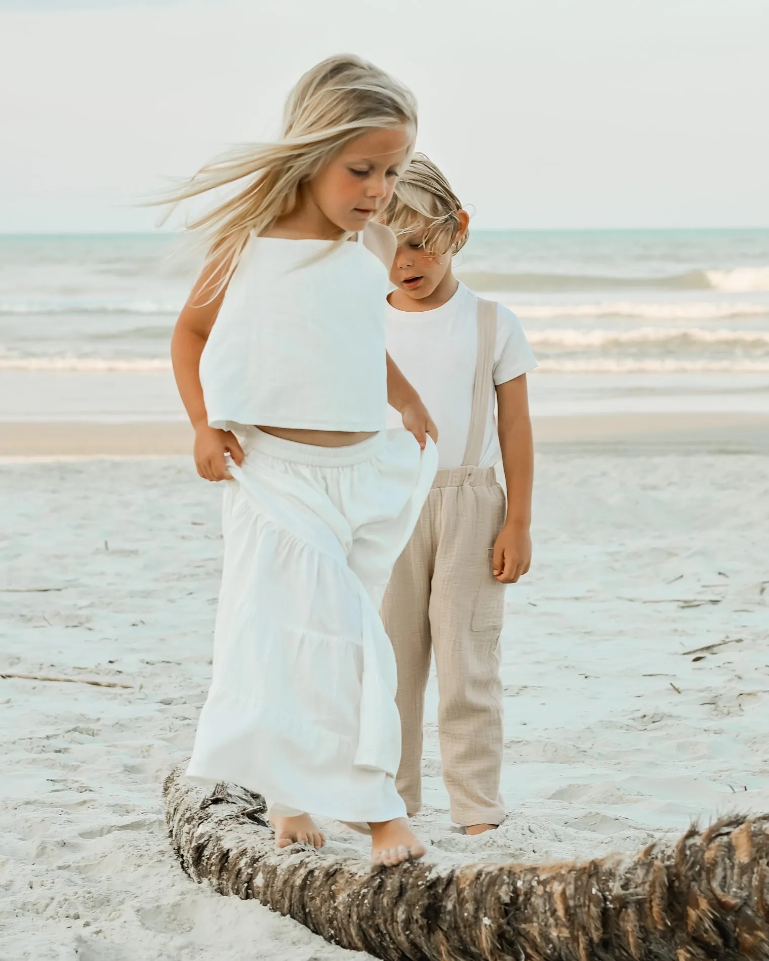 Bella Maxi Pants (soft white linen)