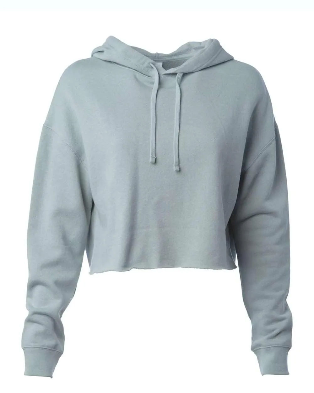 Blank Premium Crop Top Hoodies (Women's)