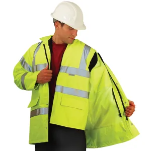 Class 3 Premium 5-In-1 Parka - Lime - 3XL