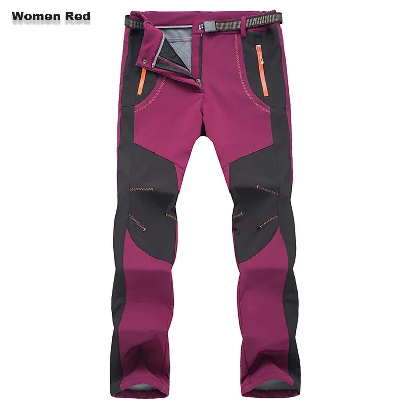 Cozy Fleece-lined Winter Pants for Women: Ideal for Outdoor Activities