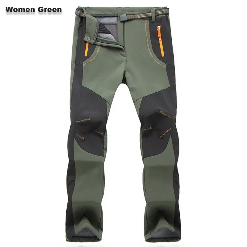 Cozy Fleece-lined Winter Pants for Women: Ideal for Outdoor Activities