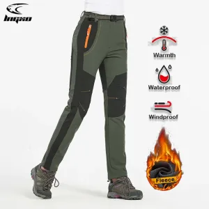 Cozy Fleece-lined Winter Pants for Women: Ideal for Outdoor Activities