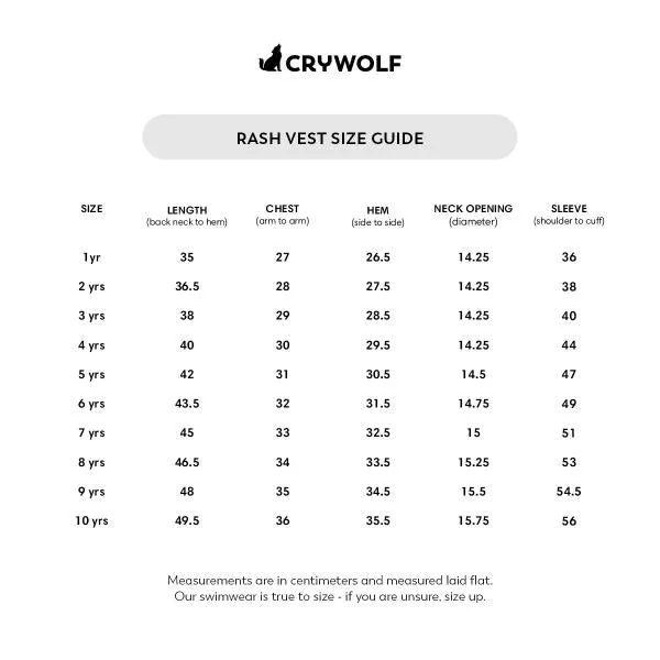 CRYWOLF Rash Vest - Flower Market