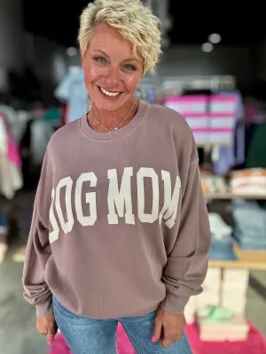 Dog Mom Graphic Sweatshirt