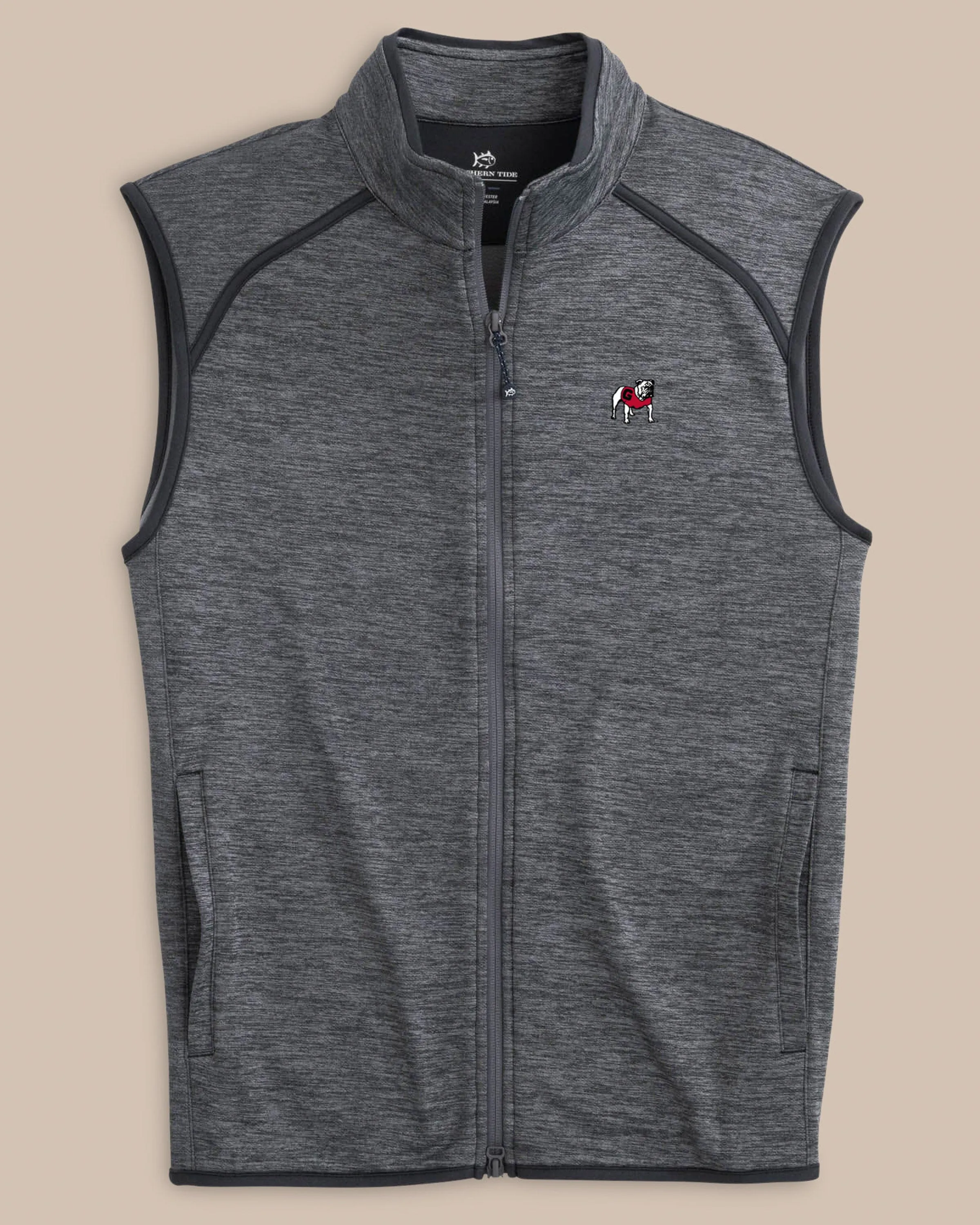 Georgia Bulldogs Baybrook Heather Vest