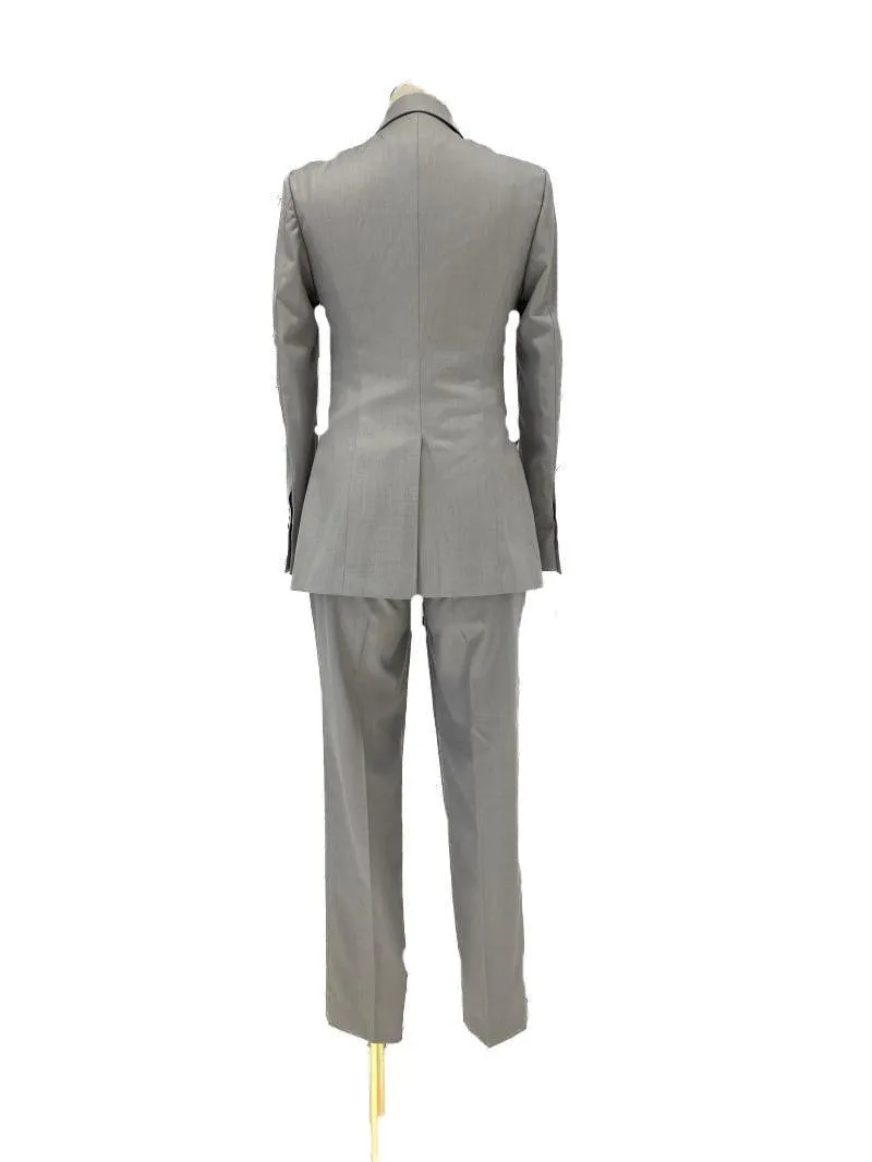 Grey 3-Piece Pantsuit - Women Trouser Suits - Trouser Suit