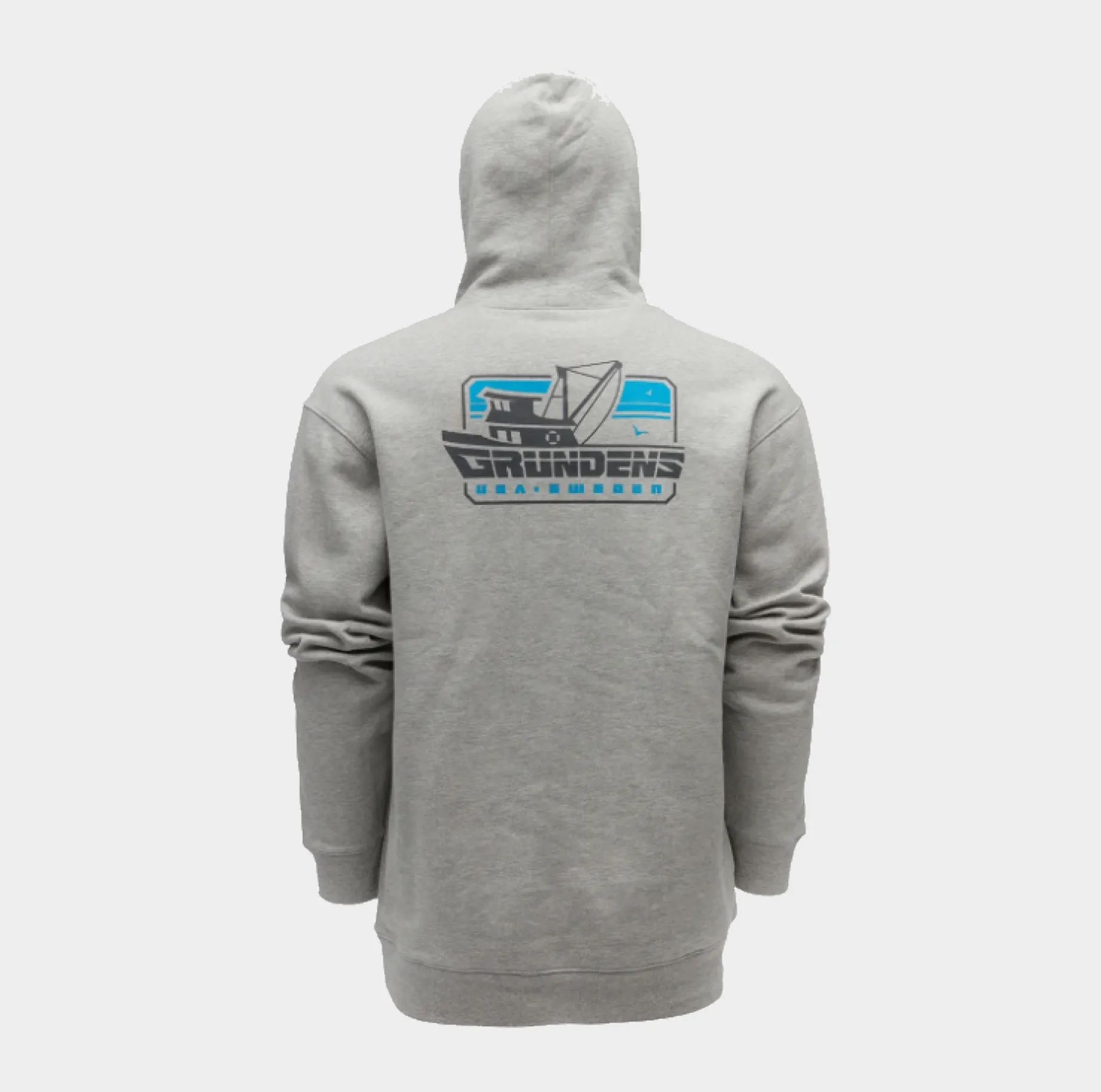 Grundéns Men's Displacement DWR Boat Graphic Hoodie