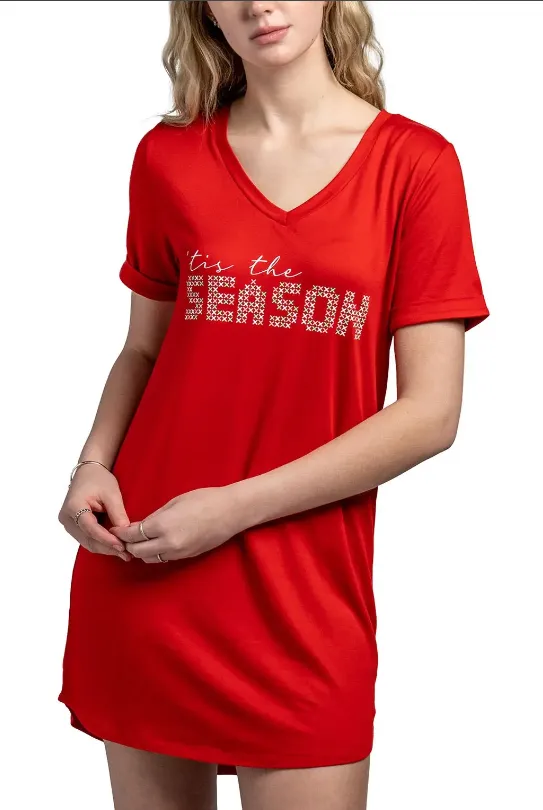 Hello Mello Holiday Sleep Shirts