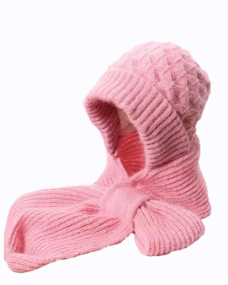 Integrated Ear Protection Windproof Cap Scarf