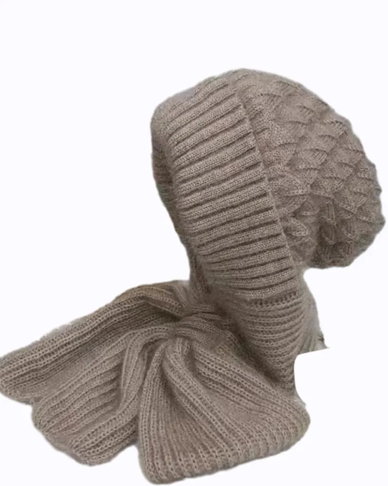 Integrated Ear Protection Windproof Cap Scarf