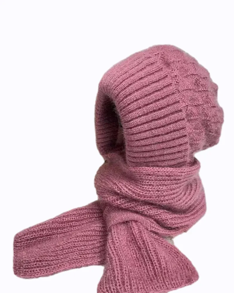 Integrated Ear Protection Windproof Cap Scarf