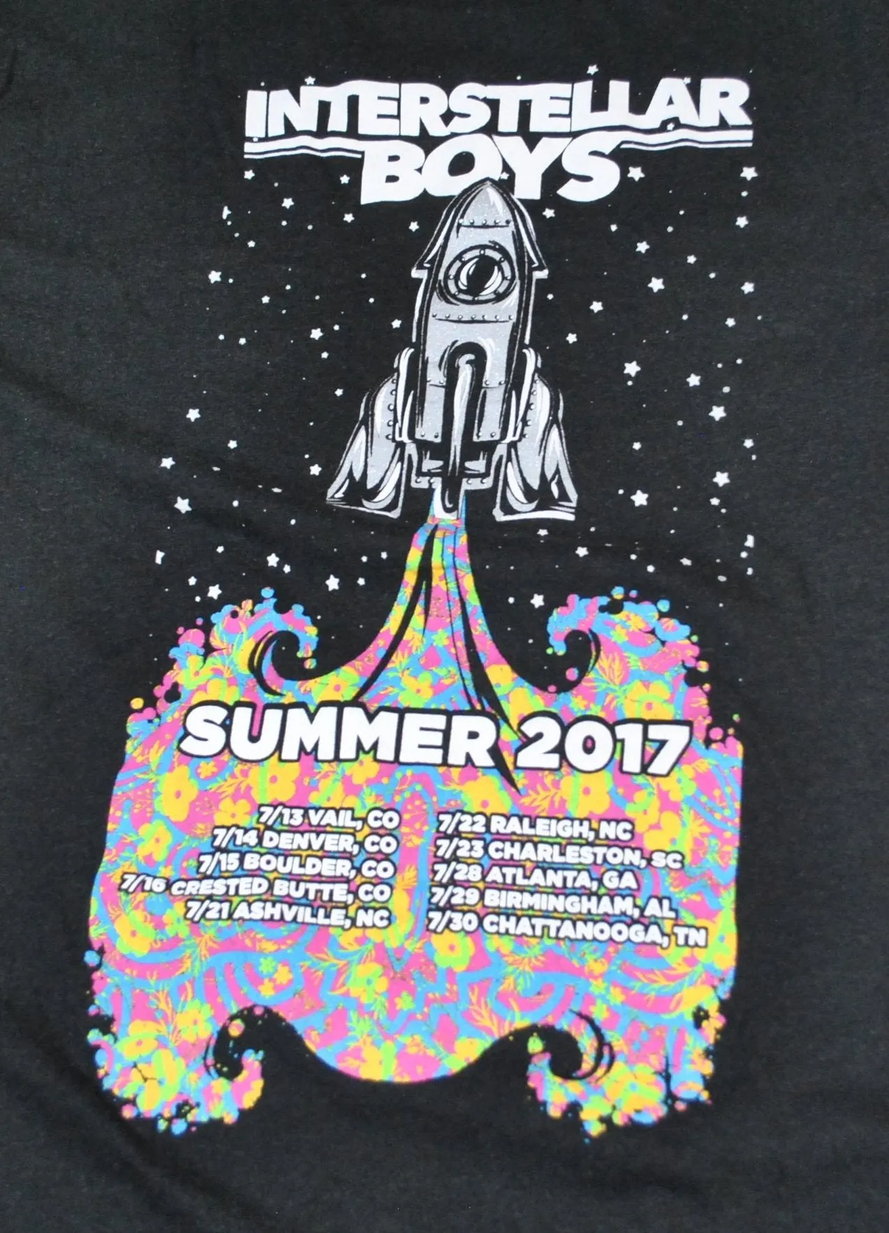 Interstellar 2017 Summer Tour Soft Shirt Size Large