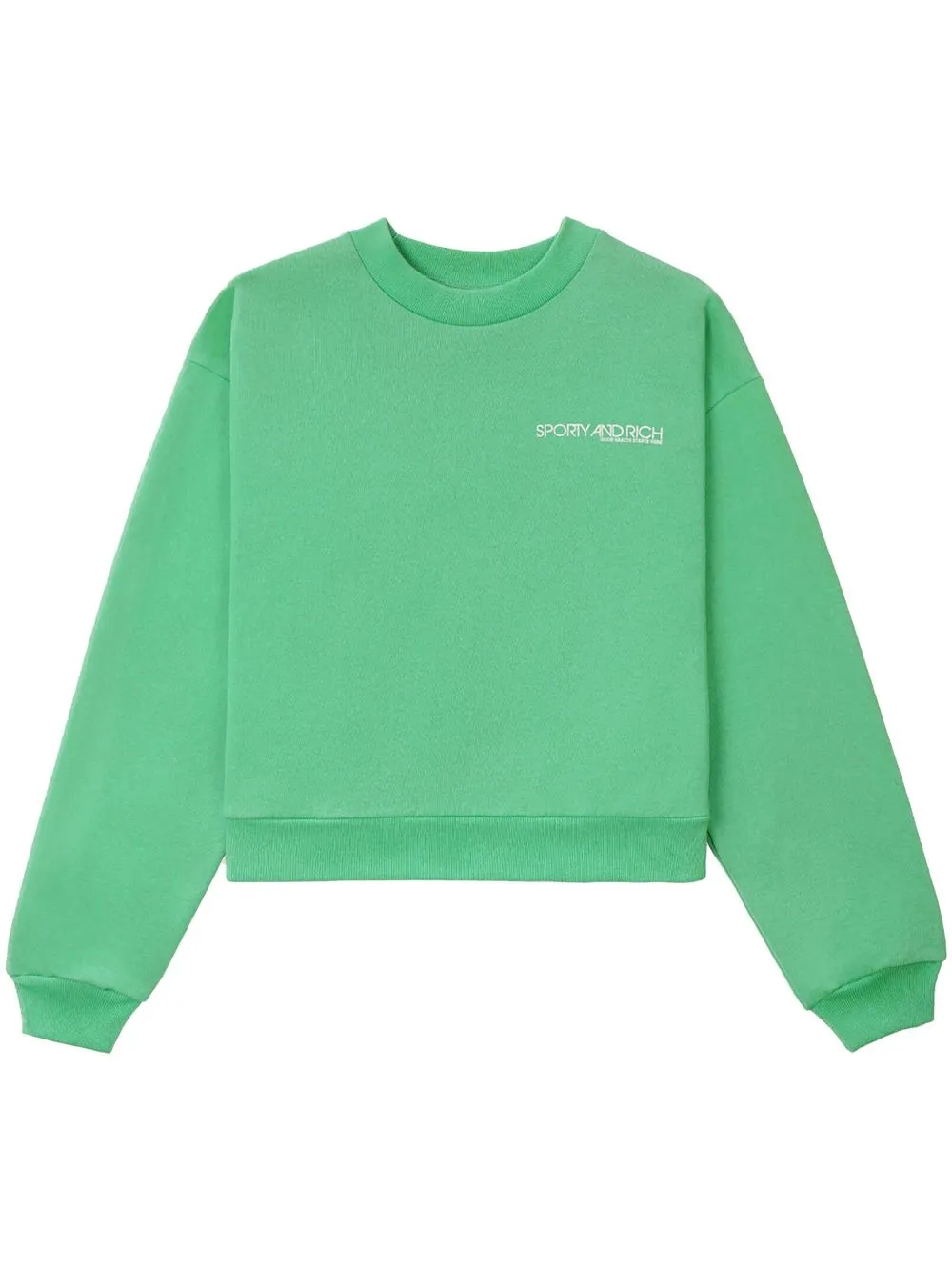 Kelly logo-print jumper