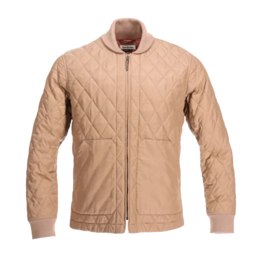 Logan Bomber Jacket - Camel Tan