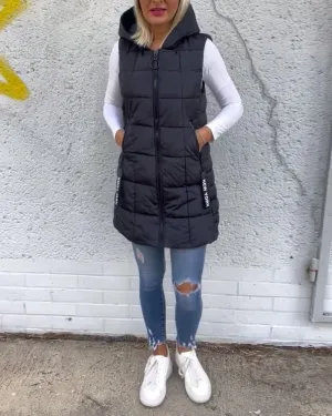 MARLOWE™ - Sleeveless Puffer Jacket