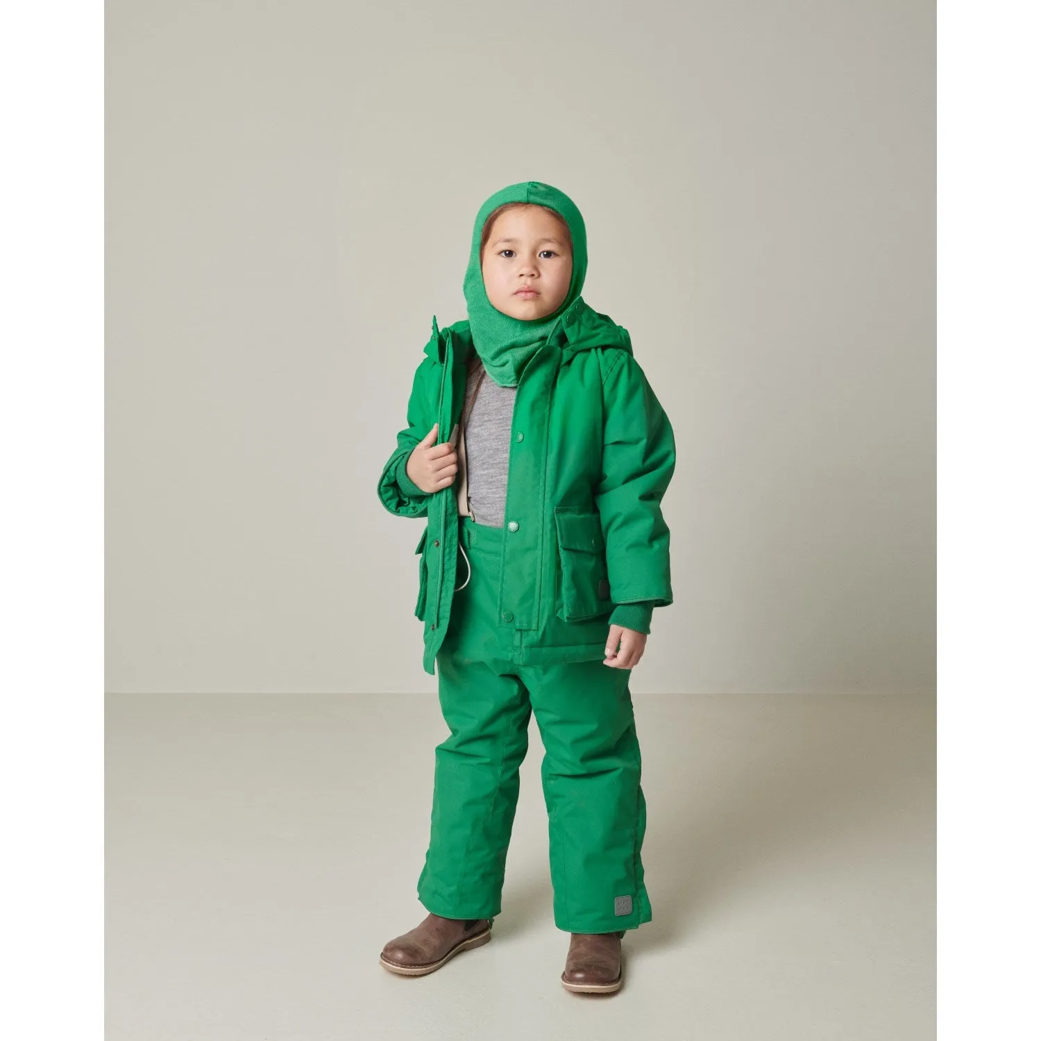 MarMar Technical Outerwear Solid Emerald Omas Jacket