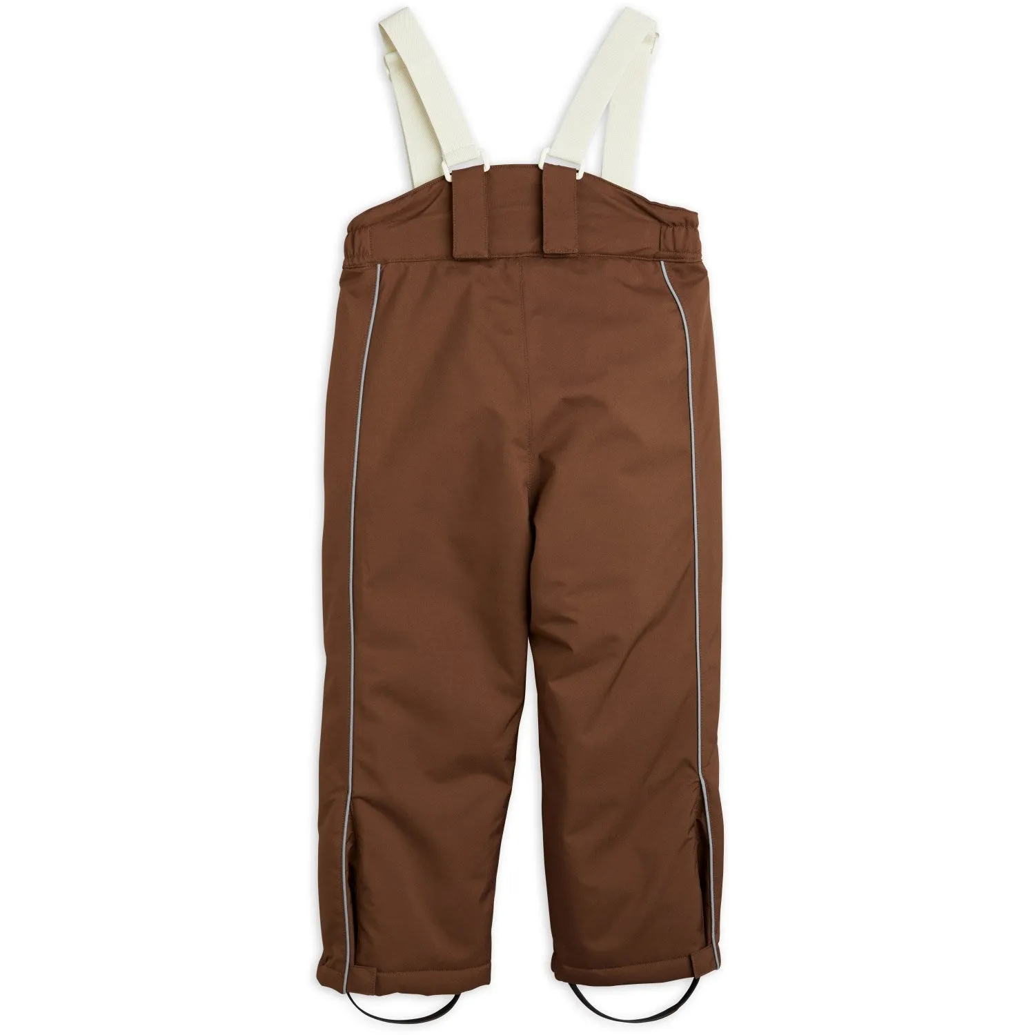 Mini Rodini Brown Panda Soft Ski Pants