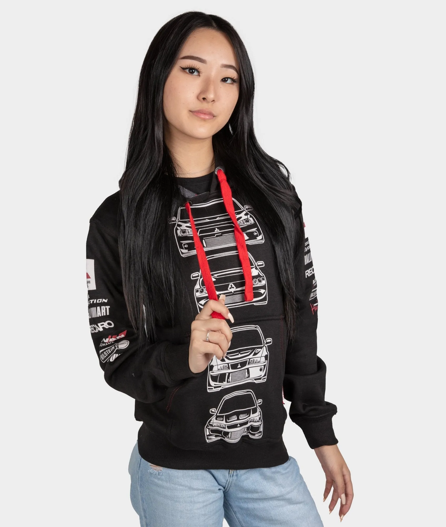 Mitsubishi Evolution Womens Pullover