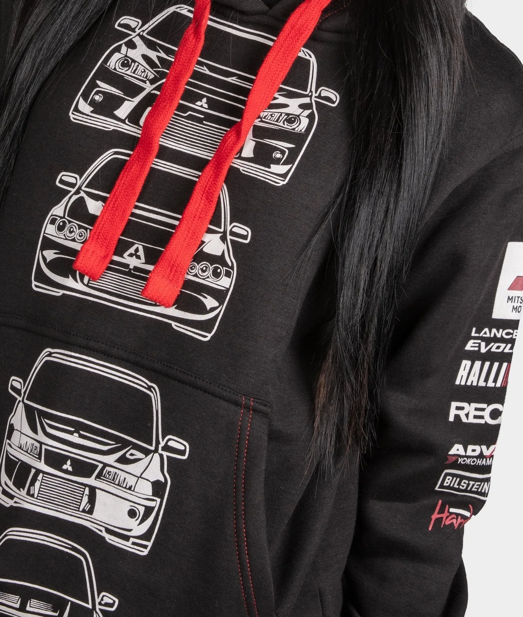 Mitsubishi Evolution Womens Pullover