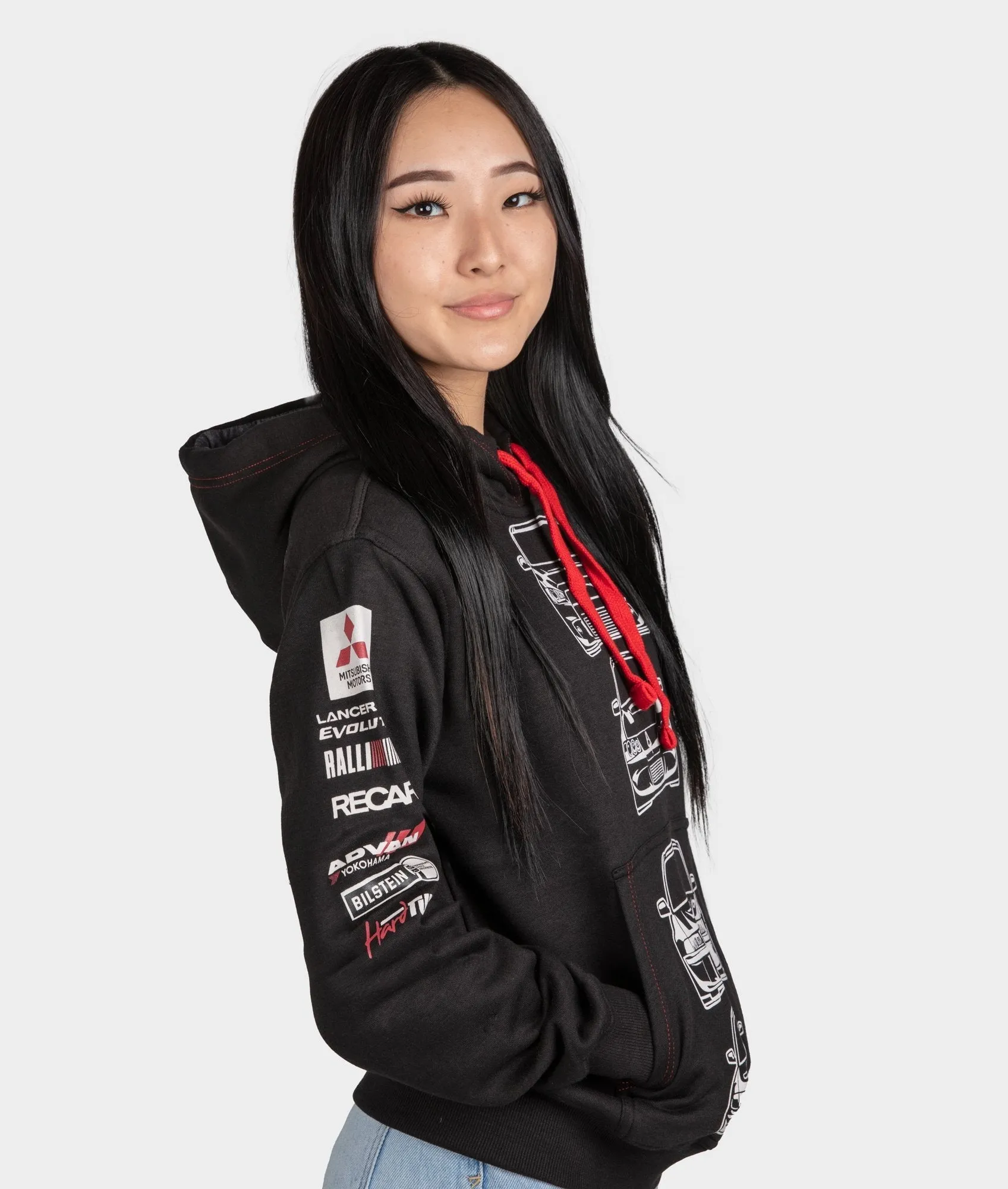 Mitsubishi Evolution Womens Pullover