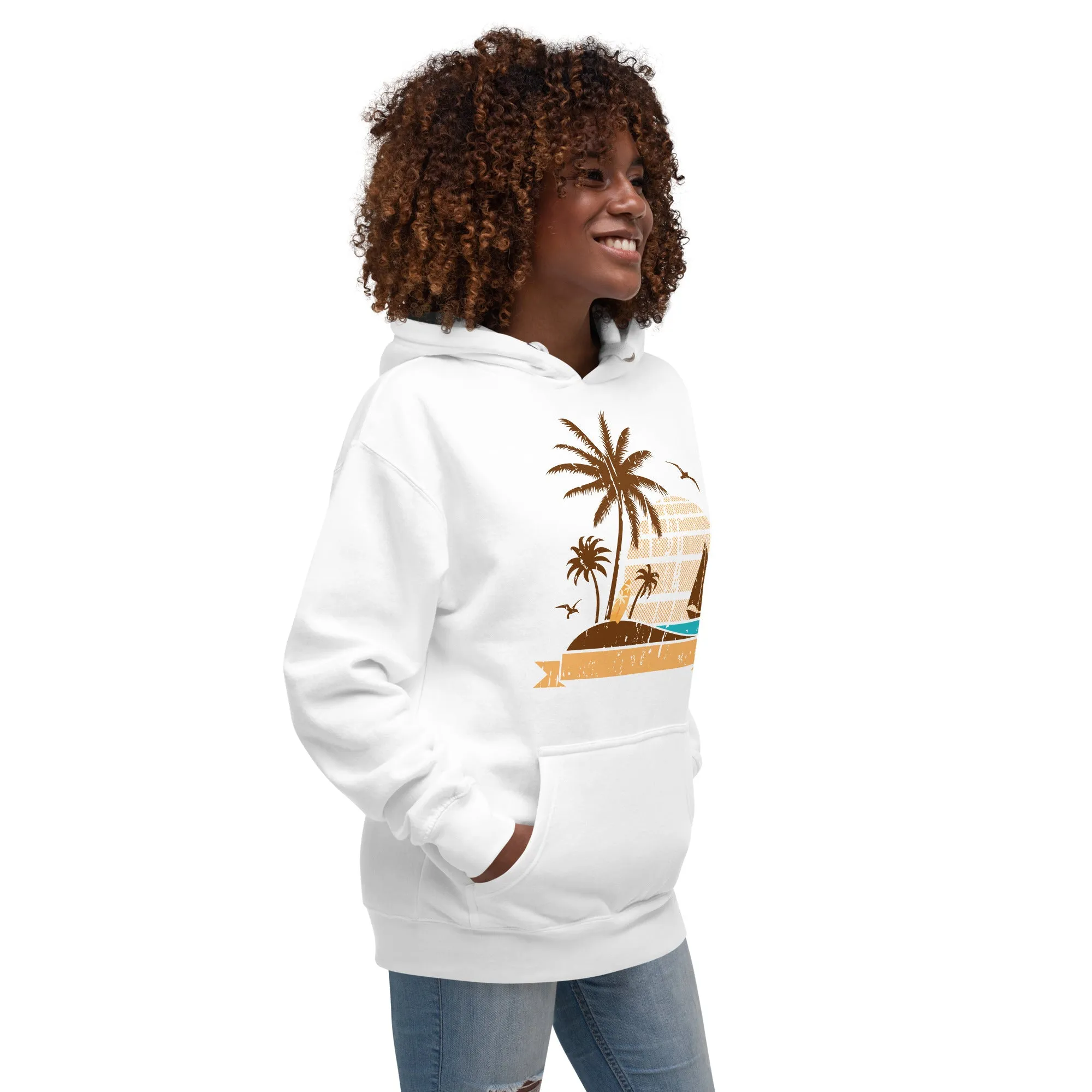 Retro design cool printed unisex hoodies