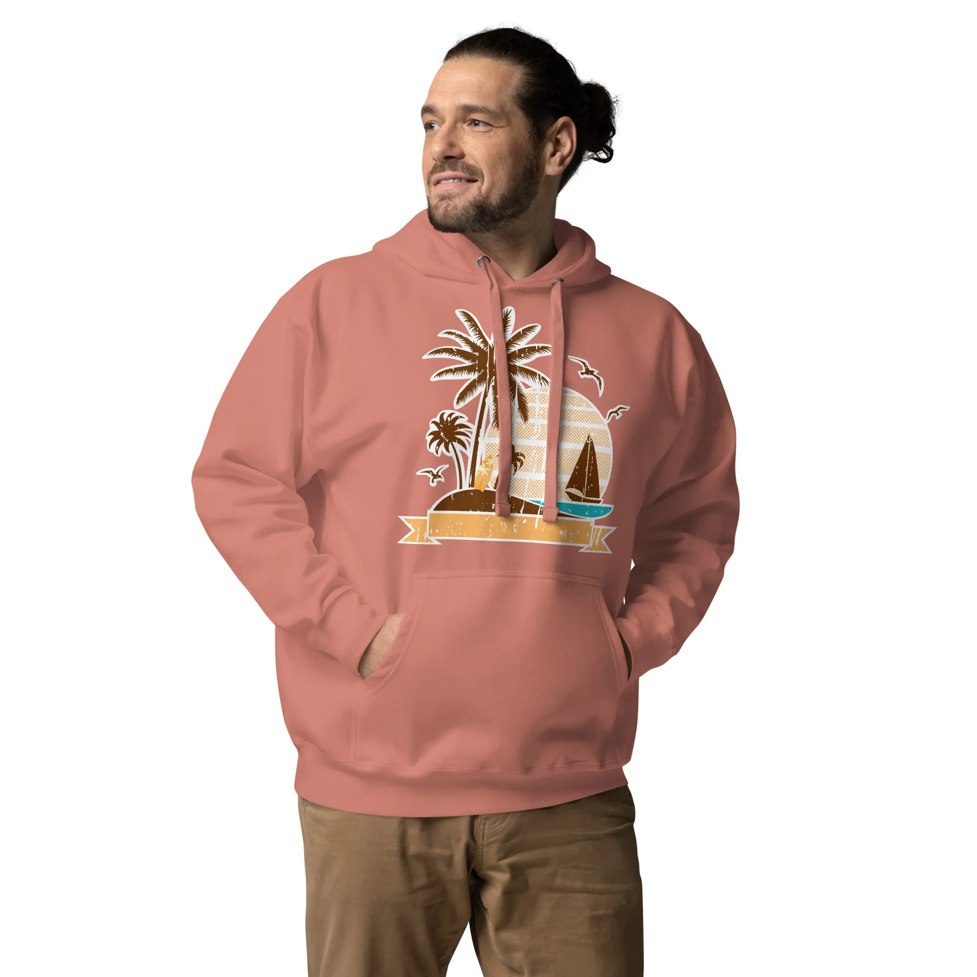 Retro design cool printed unisex hoodies