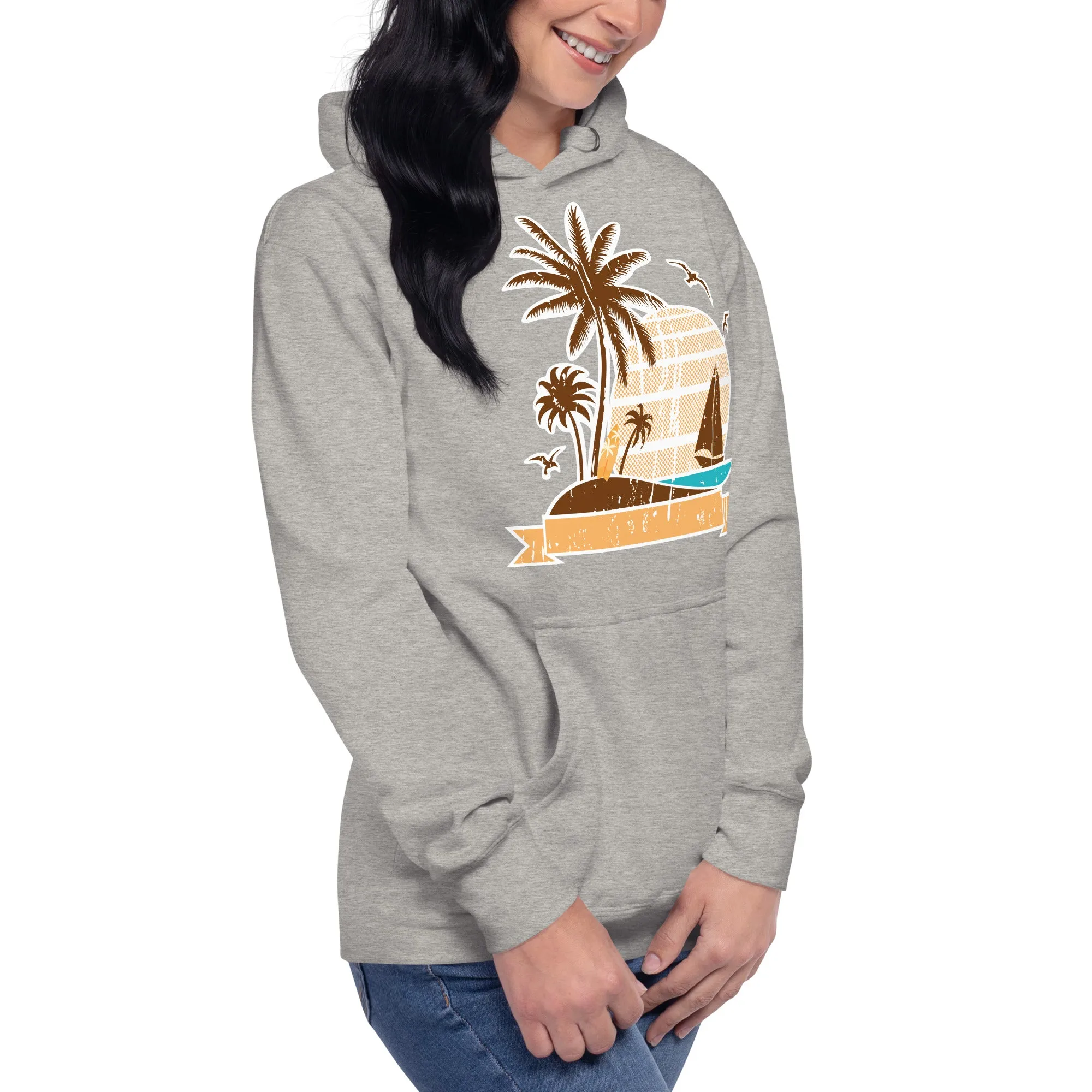 Retro design cool printed unisex hoodies