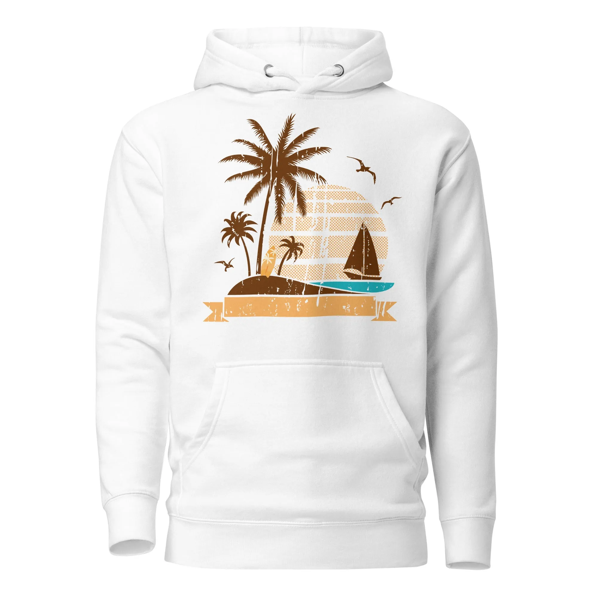 Retro design cool printed unisex hoodies