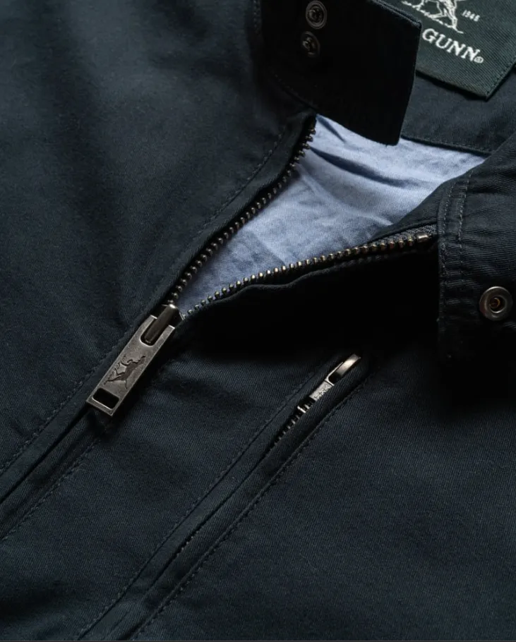 RODD & GUNN<BR>
Armitage Casual Jacket<BR>
Navy<BR>