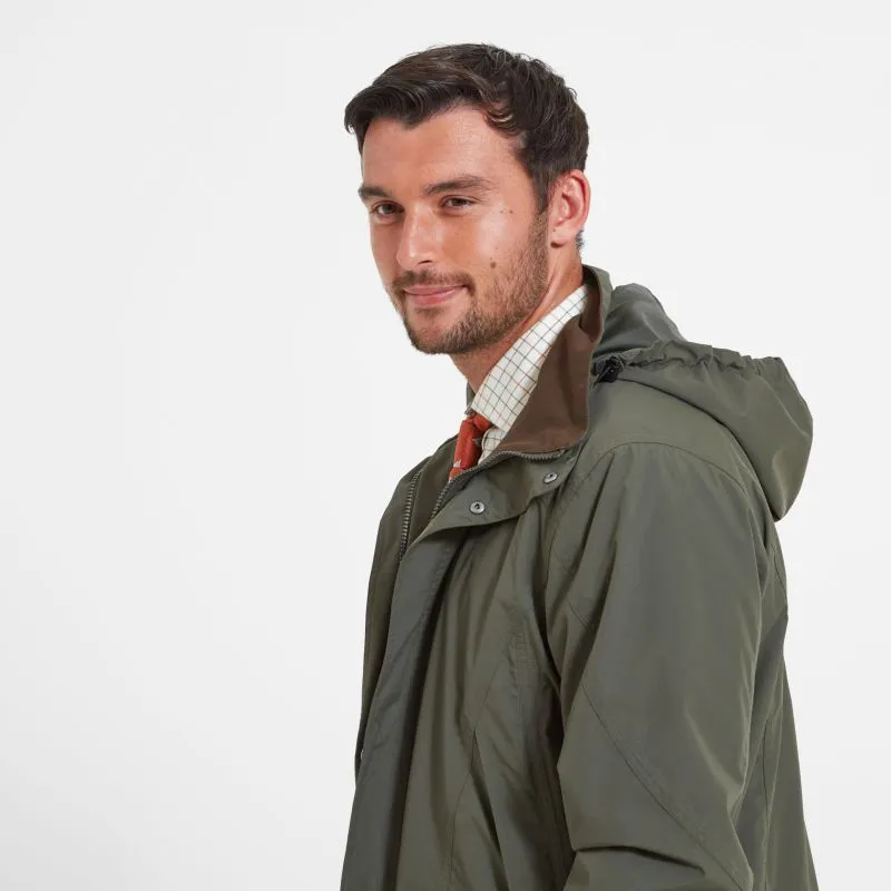 Schoffel Mens Ptarmigan Ultralight II Waterproof Packable Coat - Forest