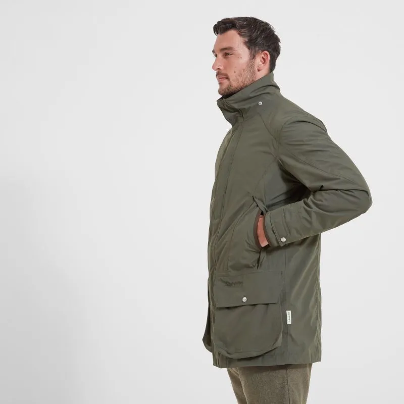 Schoffel Mens Ptarmigan Ultralight II Waterproof Packable Coat - Forest