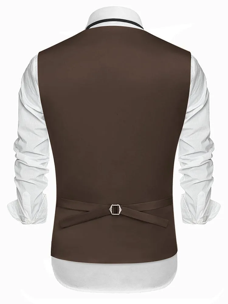 Slim Fit Notch Lapel Formal Vest (US Only)