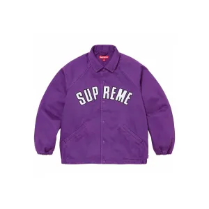 Supreme Arc Denim Coaches Jacket Purple