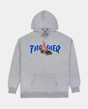 Thrasher - Neckface Cop Car Hood - Grey