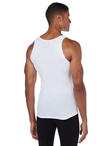 Ultimate Men's 7-Pack ComfortSoft Tank, White, X-Large