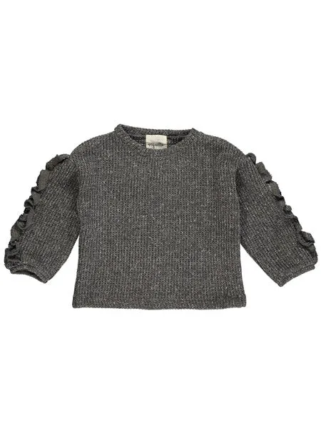 Vignette Jess Sweater in Charcoal Girls 5-12