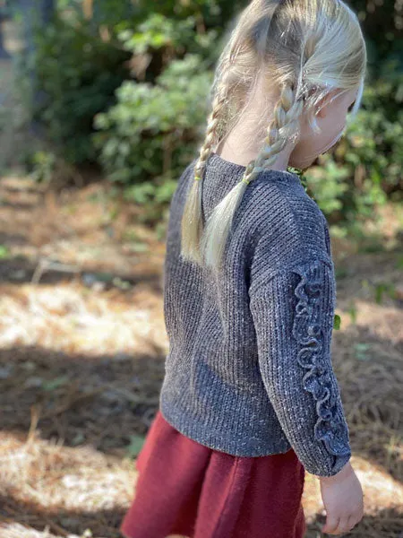 Vignette Jess Sweater in Charcoal Girls 5-12