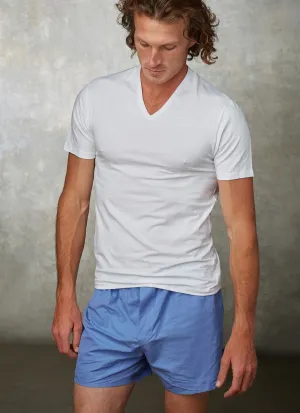 White V-Neck Undershirt (2-pack)