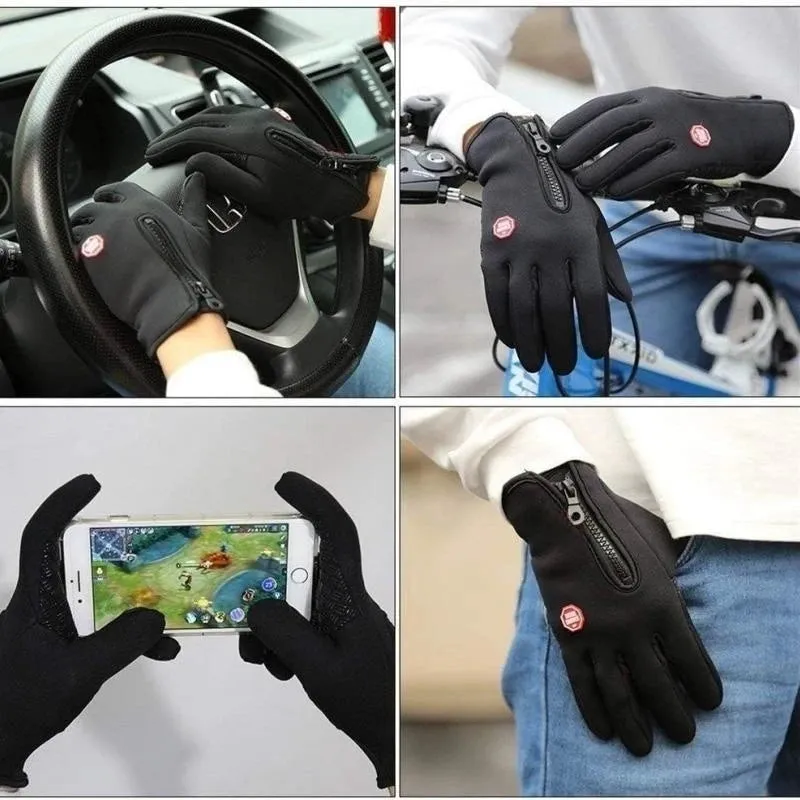 Winter Riding Gloves – Waterproof/Windproof & Touchscreen Compatible